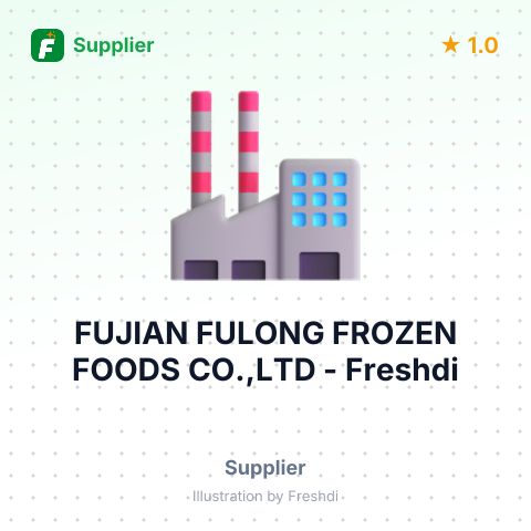 FUJIAN FULONG FROZEN FOODS CO.,LTD – summary card, no photo uploaded yet
