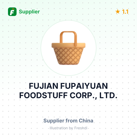 FUJIAN FUPAIYUAN FOODSTUFF CORP., LTD. – summary card, no photo uploaded yet