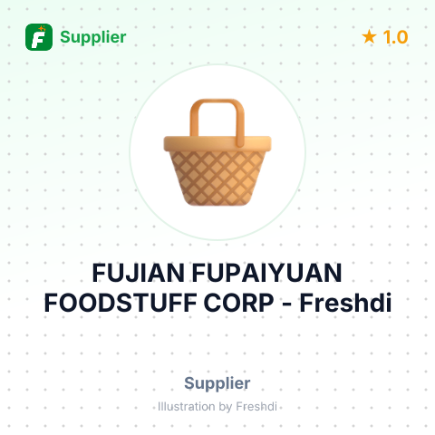 FUJIAN FUPAIYUAN FOODSTUFF CORP – summary card, no photo uploaded yet