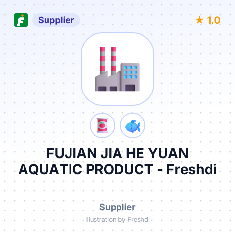 FUJIAN JIA HE YUAN AQUATIC PRODUCT – summary card, no photo uploaded yet