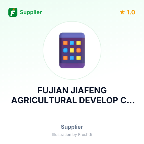 FUJIAN JIAFENG AGRICULTURAL DEVELOP CO LTD – summary card, no photo uploaded yet