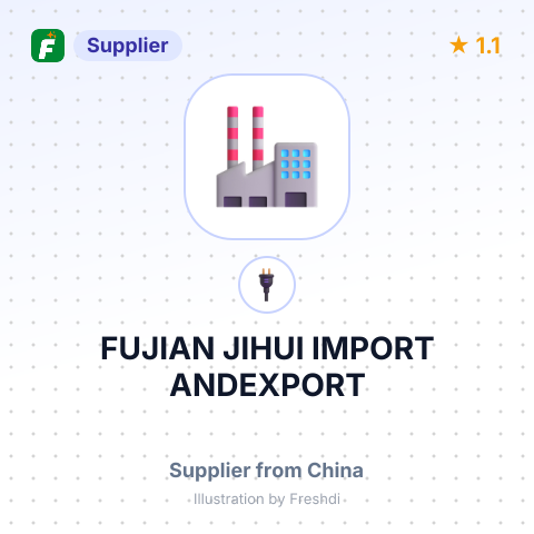 FUJIAN JIHUI IMPORT ANDEXPORT – summary card, no photo uploaded yet