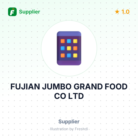 FUJIAN JUMBO GRAND FOOD CO LTD – summary card, no photo uploaded yet
