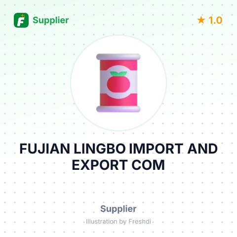FUJIAN LINGBO IMPORT AND EXPORT COM – summary card, no photo uploaded yet