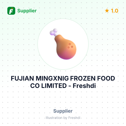 FUJIAN MINGXNIG FROZEN FOOD CO LIMITED – summary card, no photo uploaded yet