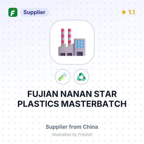 FUJIAN NANAN STAR PLASTICS MASTERBATCH – summary card, no photo uploaded yet