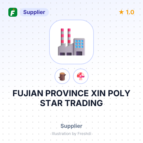 FUJIAN PROVINCE XIN POLY STAR TRADING – summary card, no photo uploaded yet