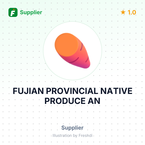 FUJIAN PROVINCIAL NATIVE PRODUCE AN – summary card, no photo uploaded yet