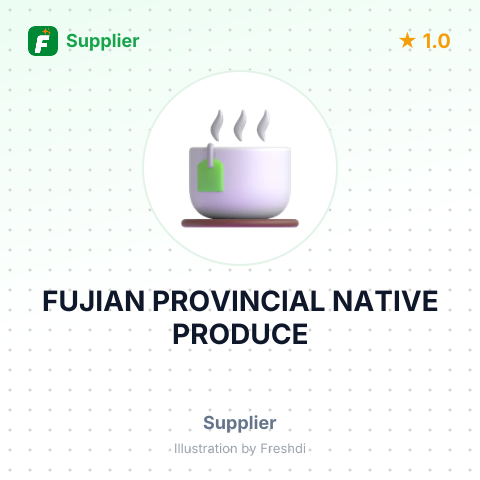 FUJIAN PROVINCIAL NATIVE PRODUCE – summary card, no photo uploaded yet