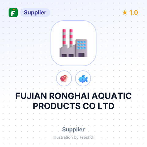 FUJIAN RONGHAI AQUATIC PRODUCTS CO LTD – summary card, no photo uploaded yet