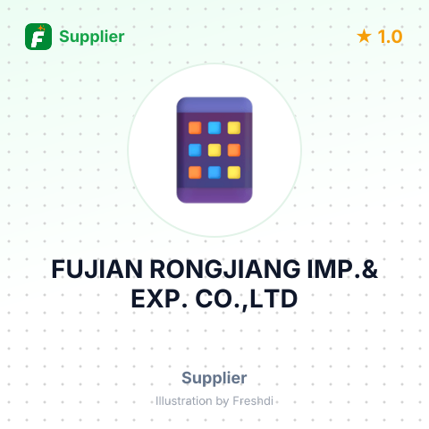 FUJIAN RONGJIANG IMP.& EXP. CO.,LTD – summary card, no photo uploaded yet