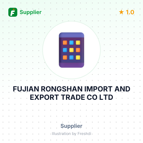 FUJIAN RONGSHAN IMPORT AND EXPORT TRADE CO LTD – summary card, no photo uploaded yet