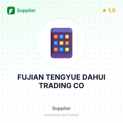 FUJIAN TENGYUE DAHUI TRADING CO – summary card, no photo uploaded yet