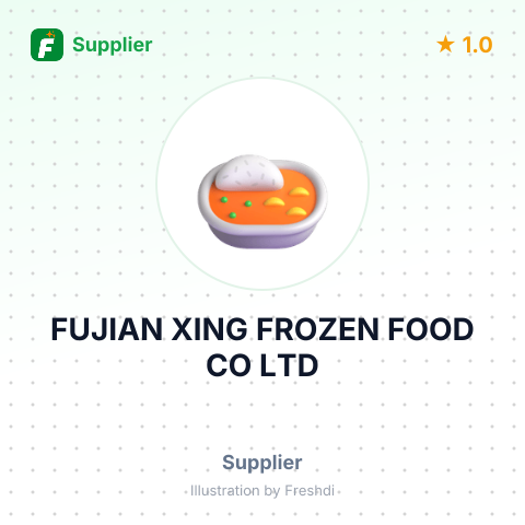 FUJIAN XING FROZEN FOOD CO LTD – summary card, no photo uploaded yet