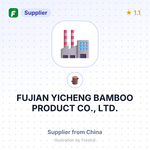 FUJIAN YICHENG BAMBOO PRODUCT CO., LTD. – summary card, no photo uploaded yet