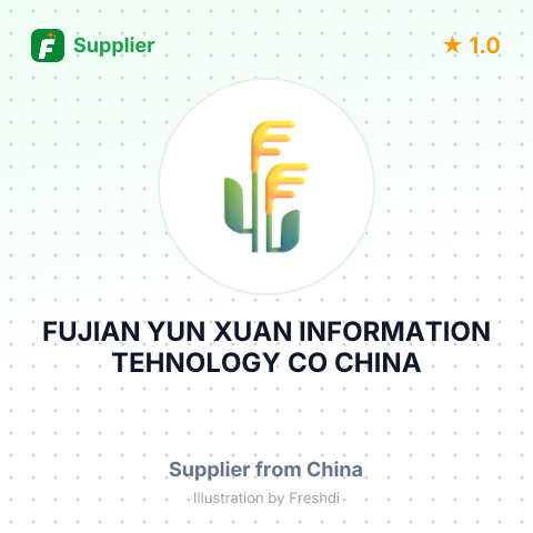 FUJIAN YUN XUAN INFORMATION TEHNOLOGY CO CHINA – summary card, no photo uploaded yet