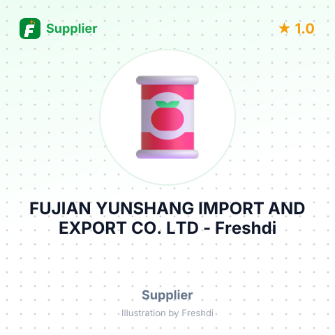 FUJIAN YUNSHANG IMPORT AND EXPORT CO. LTD – summary card, no photo uploaded yet