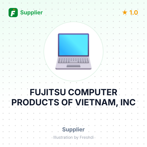 FUJITSU COMPUTER PRODUCTS OF VIETNAM, INC – summary card, no photo uploaded yet