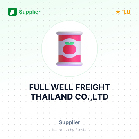 FULL WELL FREIGHT THAILAND CO.,LTD – summary card, no photo uploaded yet