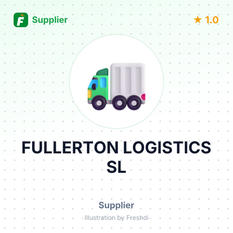 FULLERTON LOGISTICS SL – summary card, no photo uploaded yet