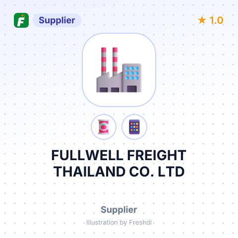 FULLWELL FREIGHT THAILAND CO. LTD – summary card, no photo uploaded yet