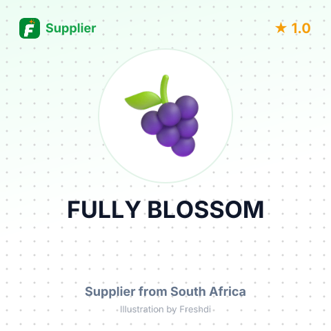 FULLY BLOSSOM – summary card, no photo uploaded yet