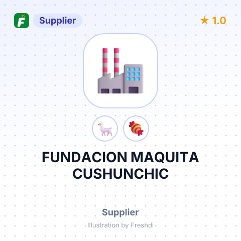 FUNDACION MAQUITA CUSHUNCHIC – summary card, no photo uploaded yet