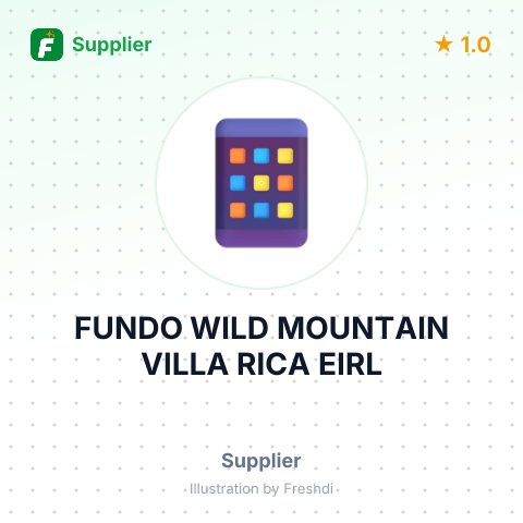 FUNDO WILD MOUNTAIN VILLA RICA EIRL – summary card, no photo uploaded yet