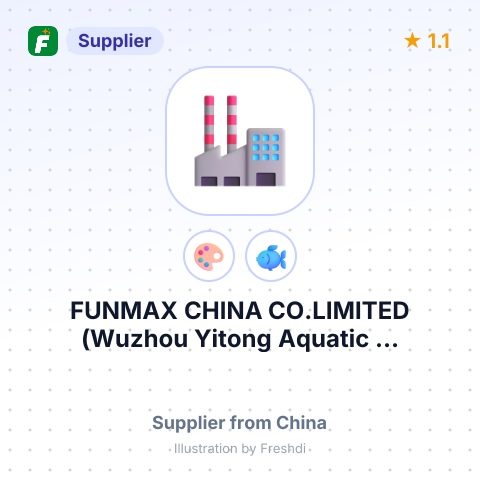 FUNMAX CHINA CO.LIMITED (Wuzhou Yitong Aquatic ... – summary card, no photo uploaded yet