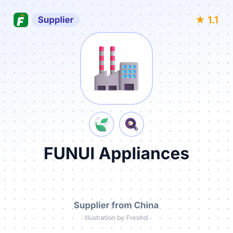 FUNUI Appliances – summary card, no photo uploaded yet