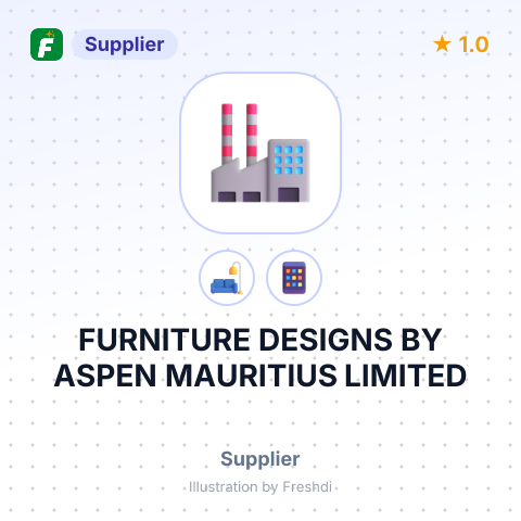 FURNITURE DESIGNS BY ASPEN MAURITIUS LIMITED – summary card, no photo uploaded yet