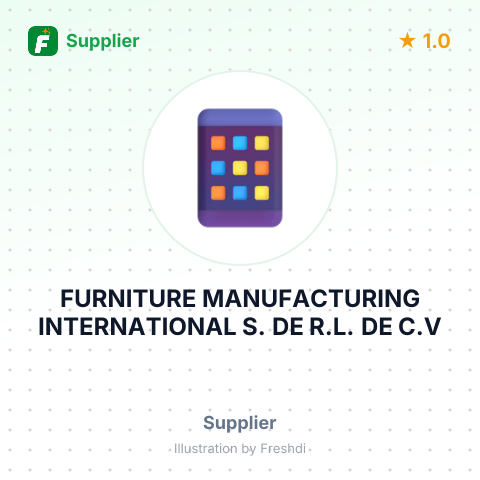 FURNITURE MANUFACTURING INTERNATIONAL S. DE R.L. DE C.V – summary card, no photo uploaded yet