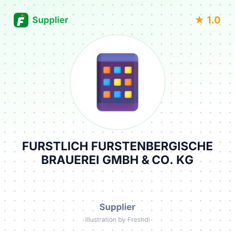 FURSTLICH FURSTENBERGISCHE BRAUEREI GMBH & CO. KG – summary card, no photo uploaded yet