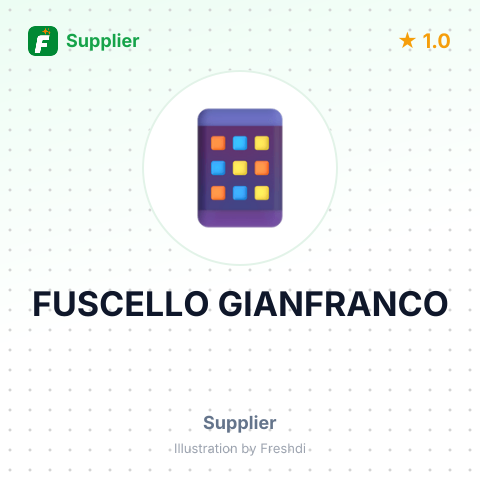 FUSCELLO GIANFRANCO – summary card, no photo uploaded yet