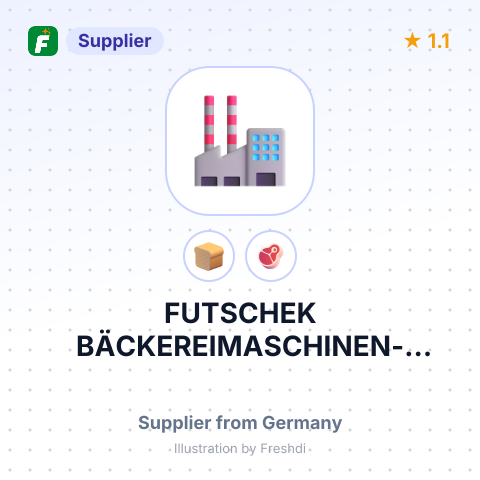 FUTSCHEK BÄCKEREIMASCHINEN-VERTRIEB GMBH – summary card, no photo uploaded yet