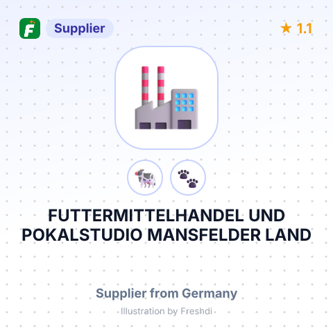FUTTERMITTELHANDEL UND POKALSTUDIO MANSFELDER LAND – summary card, no photo uploaded yet