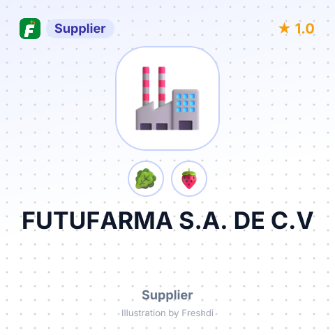 FUTUFARMA S.A. DE C.V – summary card, no photo uploaded yet