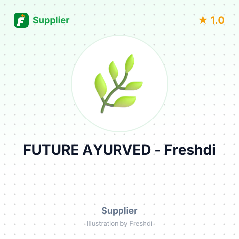 FUTURE AYURVED – summary card, no photo uploaded yet