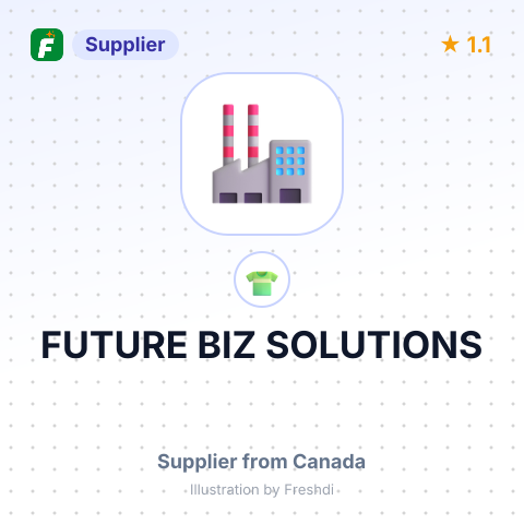 FUTURE BIZ SOLUTIONS – summary card, no photo uploaded yet