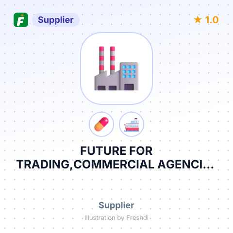 FUTURE FOR TRADING,COMMERCIAL AGENCIES AND DISTRIBUTION – summary card, no photo uploaded yet