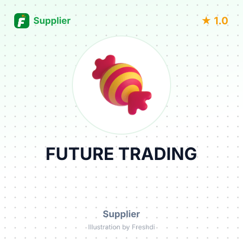 FUTURE TRADING – summary card, no photo uploaded yet