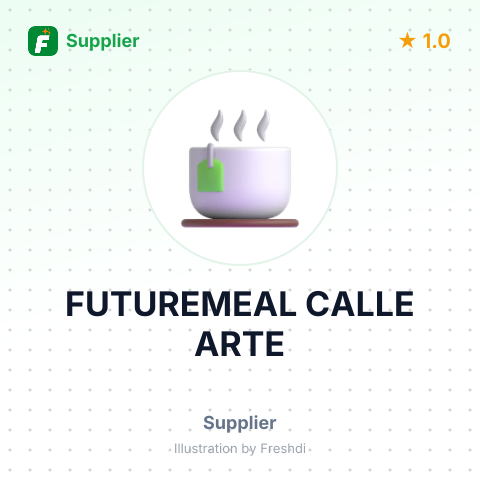 FUTUREMEAL CALLE ARTE – summary card, no photo uploaded yet