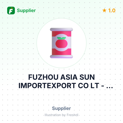 FUZHOU ASIA SUN IMPORTEXPORT CO LT – summary card, no photo uploaded yet