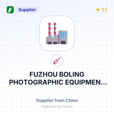 FUZHOU BOLING PHOTOGRAPHIC EQUIPMENT COMPANY – summary card, no photo uploaded yet