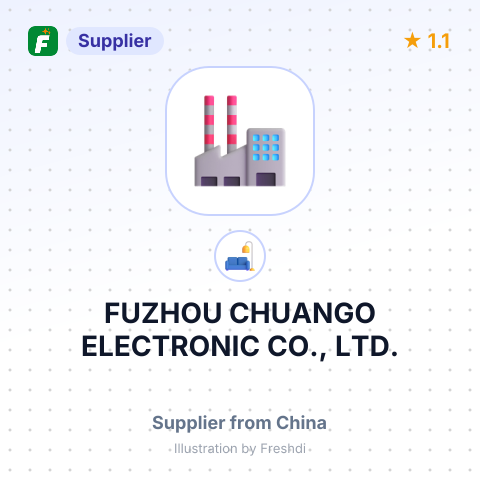 FUZHOU CHUANGO ELECTRONIC CO., LTD. – summary card, no photo uploaded yet