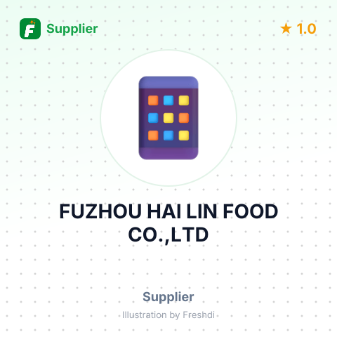 FUZHOU HAI LIN FOOD CO.,LTD – summary card, no photo uploaded yet
