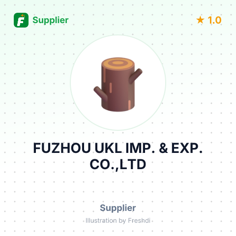 FUZHOU UKL IMP. & EXP. CO.,LTD – summary card, no photo uploaded yet