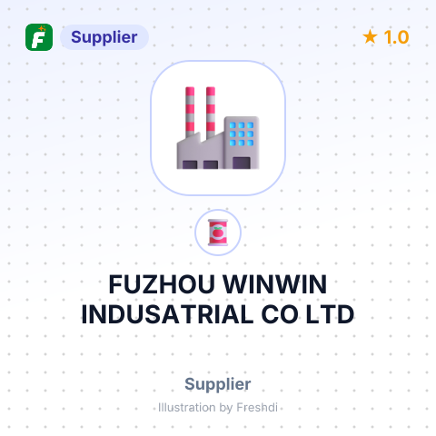 FUZHOU WINWIN INDUSATRIAL CO LTD – summary card, no photo uploaded yet
