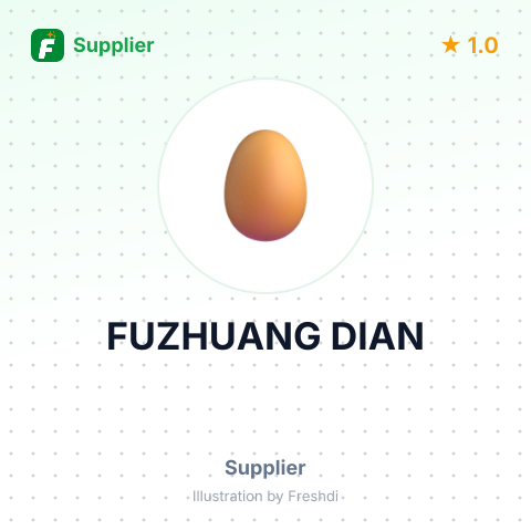 FUZHUANG DIAN – summary card, no photo uploaded yet
