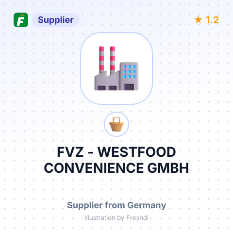 FVZ - WESTFOOD CONVENIENCE GMBH – summary card, no photo uploaded yet